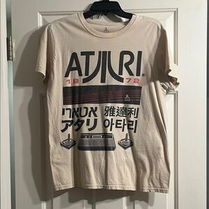 Atari Beige Graphic T-Shirt for Men